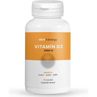 MOVit Vitamin D3 2000 I.U. 50 ucg 90 tobolek