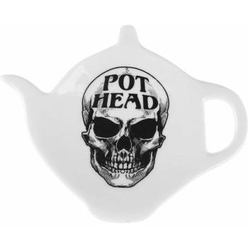 Image 1 of Alchemy gothic Подложка за чаша ALCHEMY GOTHIC - Pot Head Teabag Dish - SR6