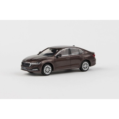 Abrex škoda OCTAVIA IV SEDAN Hnědá Maple Metalíza 1:43