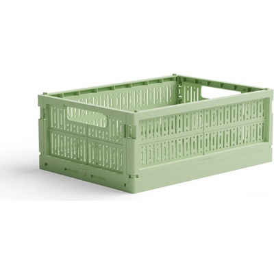 Made Crate skladacia prepravka midi spring green