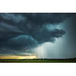 DIMEX ART Флизелинов фототапет гръмотевични облаци 375 x 250 см