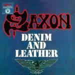 Saxon - Denim And Leather (Blue Splatter) (LP) (4050538347951)