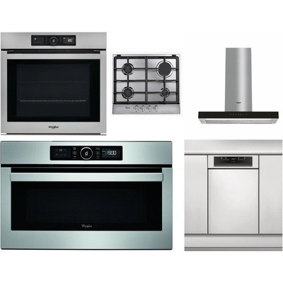 Set Whirlpool AKZ9 9480 IX + AKR 351/IX + WHBS 62F LT K + AMW 730 IX + WSBO 3O34 PF X