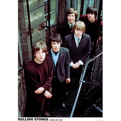 Plagát, Obraz - Rolling Stones - London 1965, 59.4 × 84.1 cm