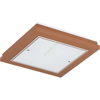 7268 - Плафон TABOR 2xE27/15W/230V 32x32 cm в теракотов цвят (AR7268)