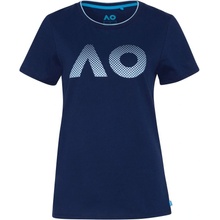 Australian Open T-Shirt AO Textured Logo navy