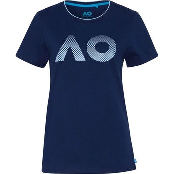 Australian Open T-Shirt AO Textured Logo navy