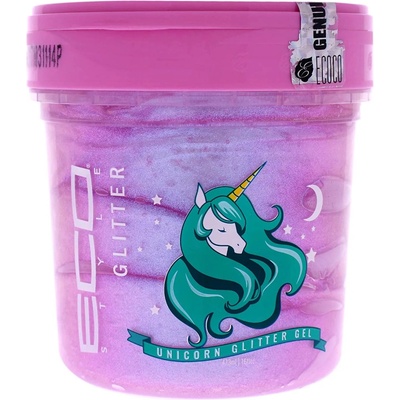 Eco Styler EcoStyle trblietavý a svetloružový fixačný gél 437 ml