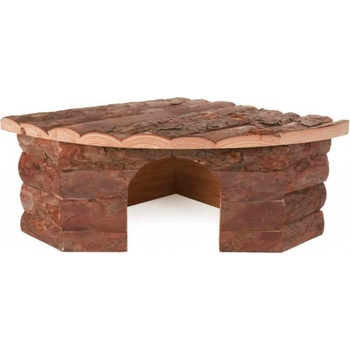 Trixie Jesper Dřevěný dům rohový pro králíka 42 x 15 x 30 cm