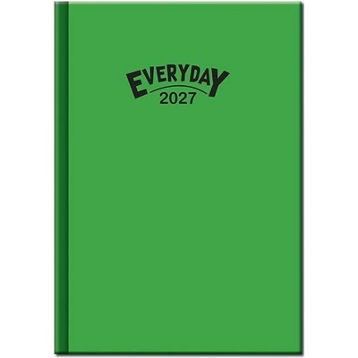 Everyday COLORS A5 Denný 2027 zelený