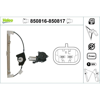 Zvedací zařízení oken VALEO 850817