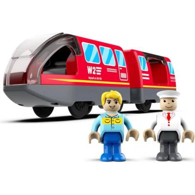 2Kids Toys Elektrický mestský vláčik červený