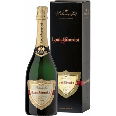 Bohemia Sekt Louis Girardot Brut 13% 0,75 l (holá láhev) – Zboží Mobilmania