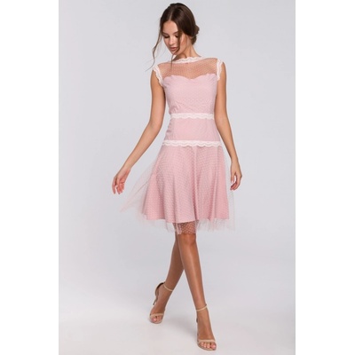 Makover Dress K030 Powder Pink