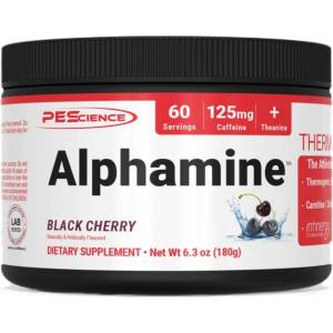 PEScience Alphamine / Thermogenic Fat Burner Powder [180~225 грама] Тропически Плодове