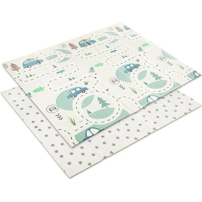 Lorelli Двулицево детско термо килимче за игра Lorelli Premium - Funny City (10300490001)