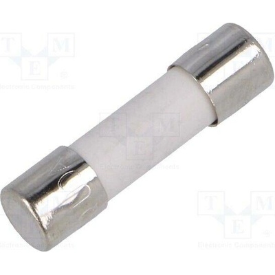 CONQUER ELECTRONIC UDA 12A 250V Pojistka: tavná; keramická,kulatý; 12A; 250VAC; zpožděná; 5x20mm