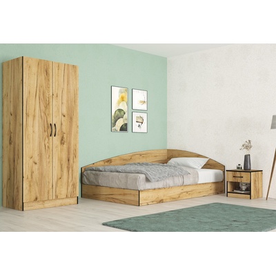 Голд - Аполо Спален комплект Аполо 1 дъб голд крафт