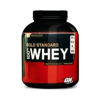 Optimum Nutrition 100 Whey Gold Standard 450 g, vanilková zmrzlina