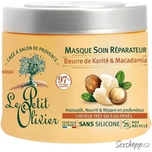 Le Petit Olivier Repairing Mask Bambucké máslo a makadamový olej 330 ml