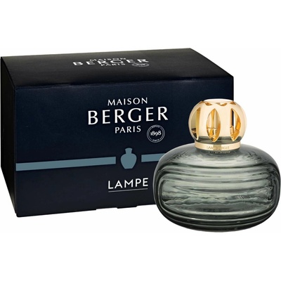 Maison Berger Paris sklenená katalytická lampa Enigma 390 ml sivá