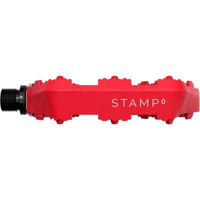 Crankbrothers Платформен педал Crankbrothers Stamp 0 Plattform-Pedal Platform pedals - Bright Red (860-4766-0211)