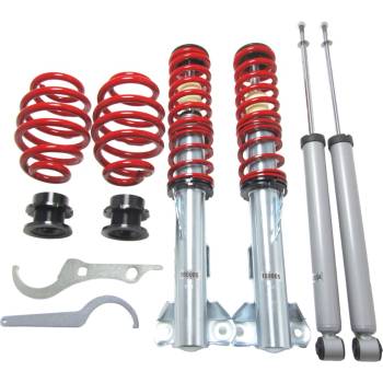 JOM Регулируемо окачване за bmw e36 седан, купе (1991-1999) - червено (gf200102)