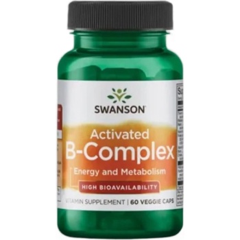 Swanson Activated B-Complex | High Bioavailability [60 капсули]