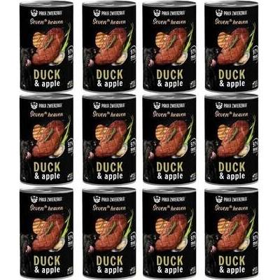 Paka Zwierzaka Adult Seventh Heaven s kachnou a jablkem 12 x 400 g