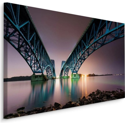 MyBestHome BOX Plátno Most South Grand Island Bridge V Usa Varianta: 100x70