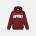 Slazenger Sport Hood Womens - Burgundy