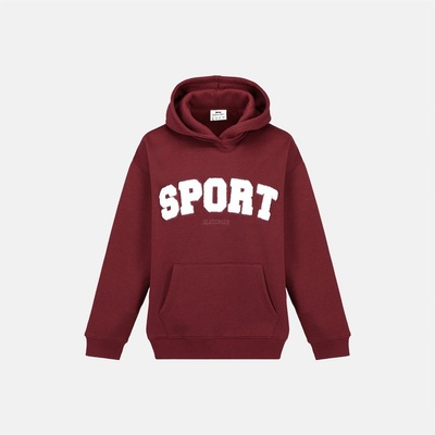 Slazenger Sport Hood Womens - Burgundy