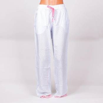 Image 1 of Панталон-пижама в бял цвят на фигурки