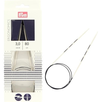 Prym kruhové ergonomické ihlice 80 cm 3 mm