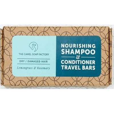 The Camel Soap Factory Nourishing Travel Bars šampon a kondicionér 44 g