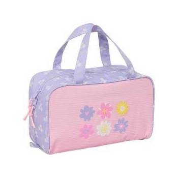 SAFTA Пътническа Чантичка Safta Bouquet Розов Люляк 31 x 14 x 19 cm