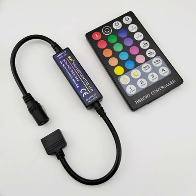 Kontrolér pro RGB LED pásky 5-24V s IR ovladačem