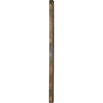 Stĺpik na plot Lafiora pre vŕbový plot 7 x 7 x 185 cm borovica morená