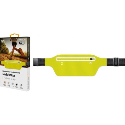 Pouzdro Sportovní ledvinka ALIGATOR žluté