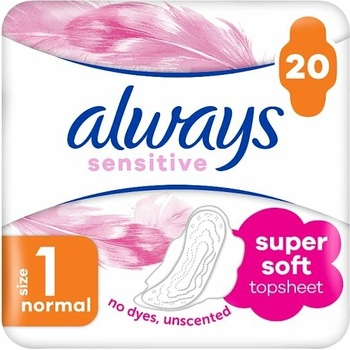 Always Ultra Sensitive Normal Plus vložky 10+10 ks