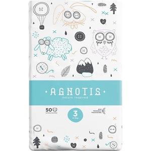 Agnotis Бебешки пелени Agnotis - No 3, 4-9 kg, 50 броя (AG3) - ozone
