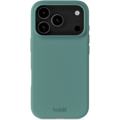 Holdit Калъф Holdit - Silicone, iPhone 17 Pro Max, Moss Green (7330985168185)