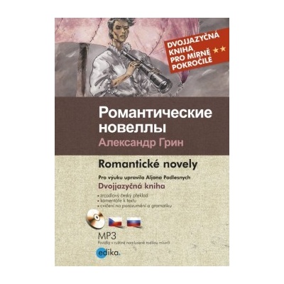 Romantické novely - Kniha + CD audio, MP3
