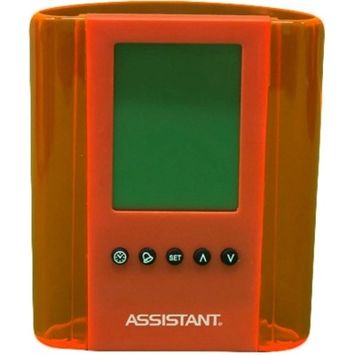 Моливник с часовник Assistant AH 1050 Червен (1701083-07)