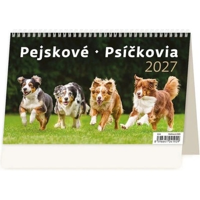 Pejskové stolní autor neuvedený 2027