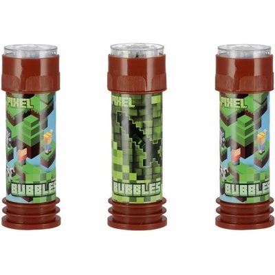 Smart Balloons Bublifuk Minecraft pixel 55 ml 3 ks