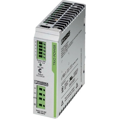 Phoenix Contact 2866462 síťový zdroj na DIN lištu 24 V/DC 5 A 120 W Počet výstupů:1 x Obsah 1 ks