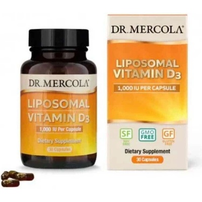 Dr. Mercola Vitamín D 1000 IU liposomálna 30 kapsúl