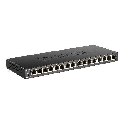 Суич D-Link DGS-1016S/E, 16 портов 10/100/1000, Desktop (D-LINK-DGS-1016S-E)