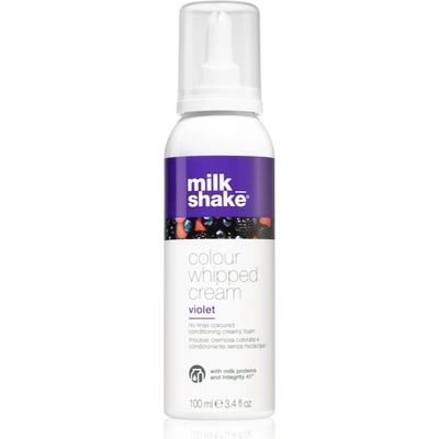 Milk Shake Colour Whipped Cream тонираща пяна за всички видове коса Violet 100ml
